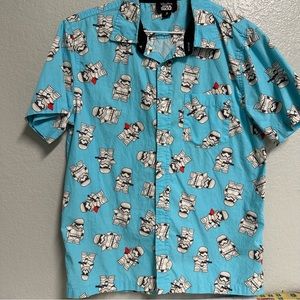 Star Wars Disney button down shirt
